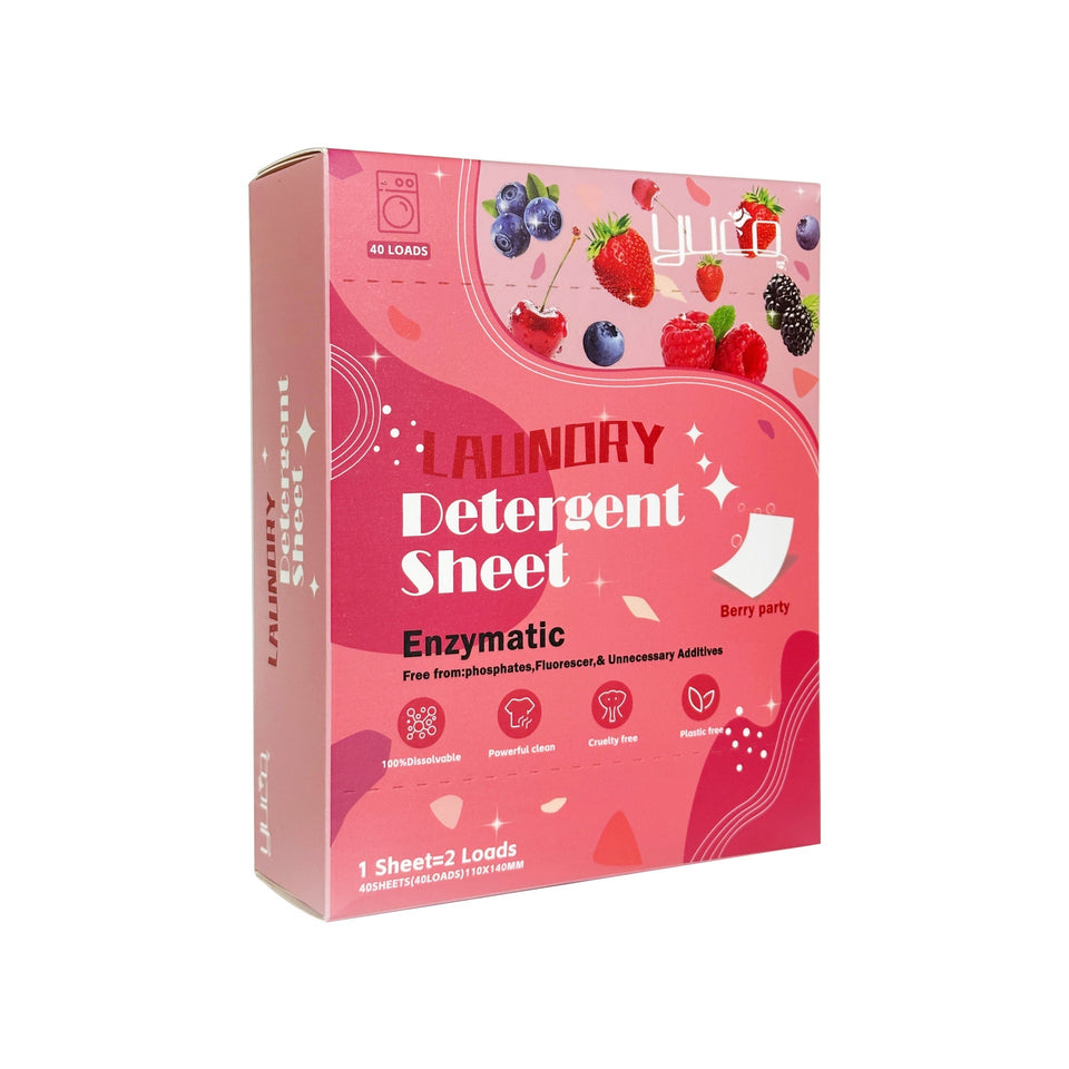 Dotted Line Laundry Bubble Warp Clean Water Decontamination Leave Jasmine Scented Green Tea