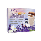 Dotted Line Laundry Bubble Warp Clean Water Decontamination Leave Jasmine Scented Green Tea