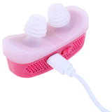 Snoring artifact anti-snoring home