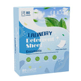 Dotted Line Laundry Bubble Warp Clean Water Decontamination Leave Jasmine Scented Green Tea