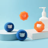 Washing Machine Cleaning Clothes Sponge Ball Magic Decontamination Anti-winding Hair Sticking Laundry