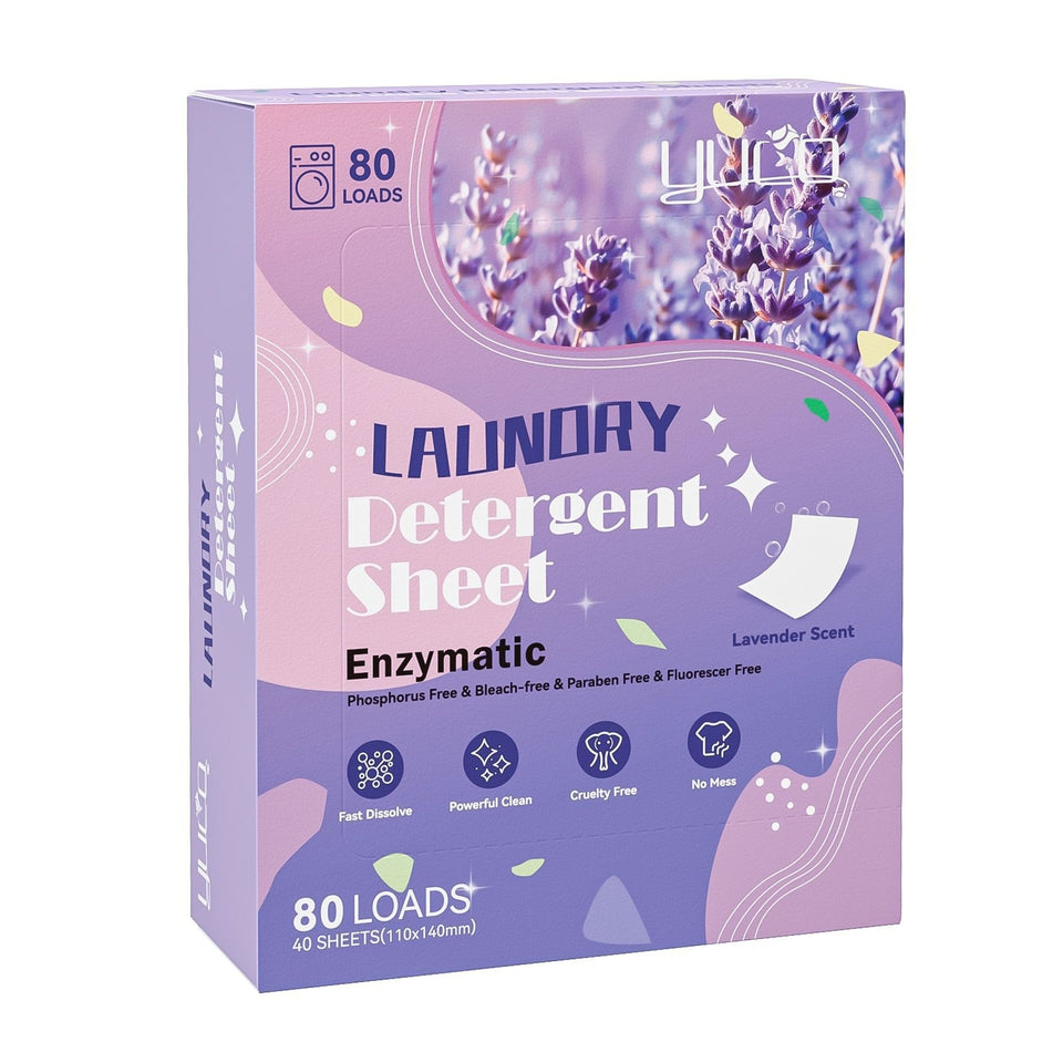 Dotted Line Laundry Bubble Warp Clean Water Decontamination Leave Jasmine Scented Green Tea