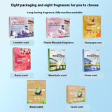 Dotted Line Laundry Bubble Warp Clean Water Decontamination Leave Jasmine Scented Green Tea