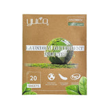 Dotted Line Laundry Bubble Warp Clean Water Decontamination Leave Jasmine Scented Green Tea