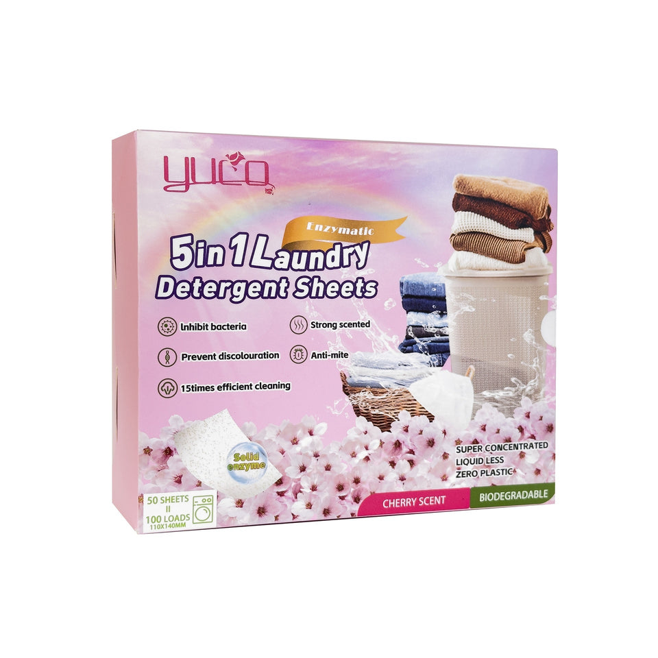 Dotted Line Laundry Bubble Warp Clean Water Decontamination Leave Jasmine Scented Green Tea