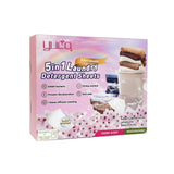 Dotted Line Laundry Bubble Warp Clean Water Decontamination Leave Jasmine Scented Green Tea