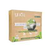 Dotted Line Laundry Bubble Warp Clean Water Decontamination Leave Jasmine Scented Green Tea