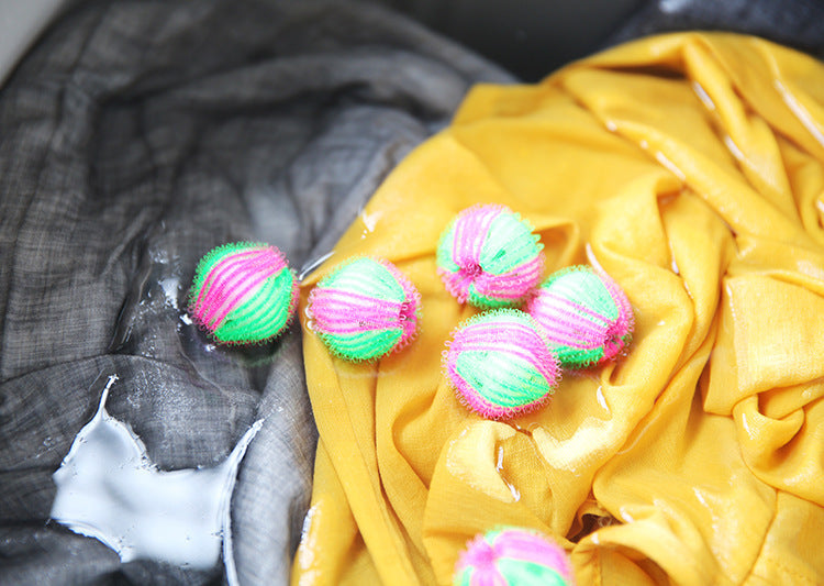 Anti-Tangle Solid Depilatory Decontamination Magic Laundry Ball