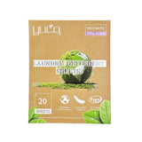 Dotted Line Laundry Bubble Warp Clean Water Decontamination Leave Jasmine Scented Green Tea